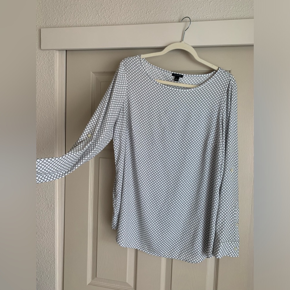 ANN TAYLOR size Large Ladies BLOUSE